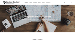 Desktop Screenshot of gadgetbadger.com